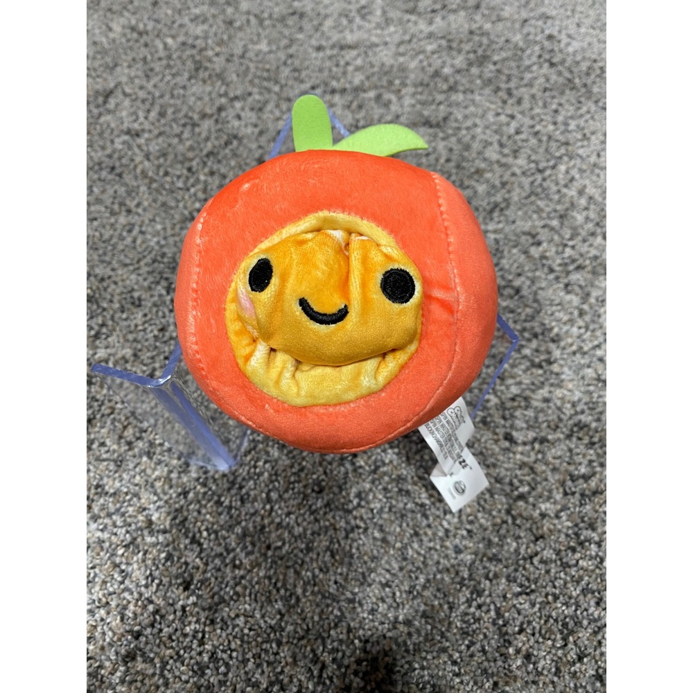 Spin Master Cheeky Chonks Sitrus Squeeze Orange Plush Toy Squishy Food